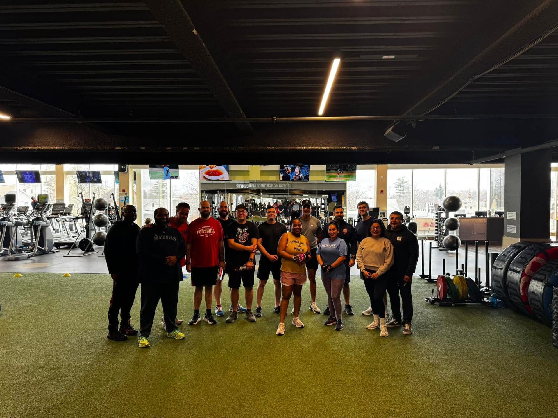 Chicago veterans at Esprit de Corps Foundation fitness collaboration event with Wounded Warrior Project